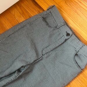 Black and White Checkered Pants